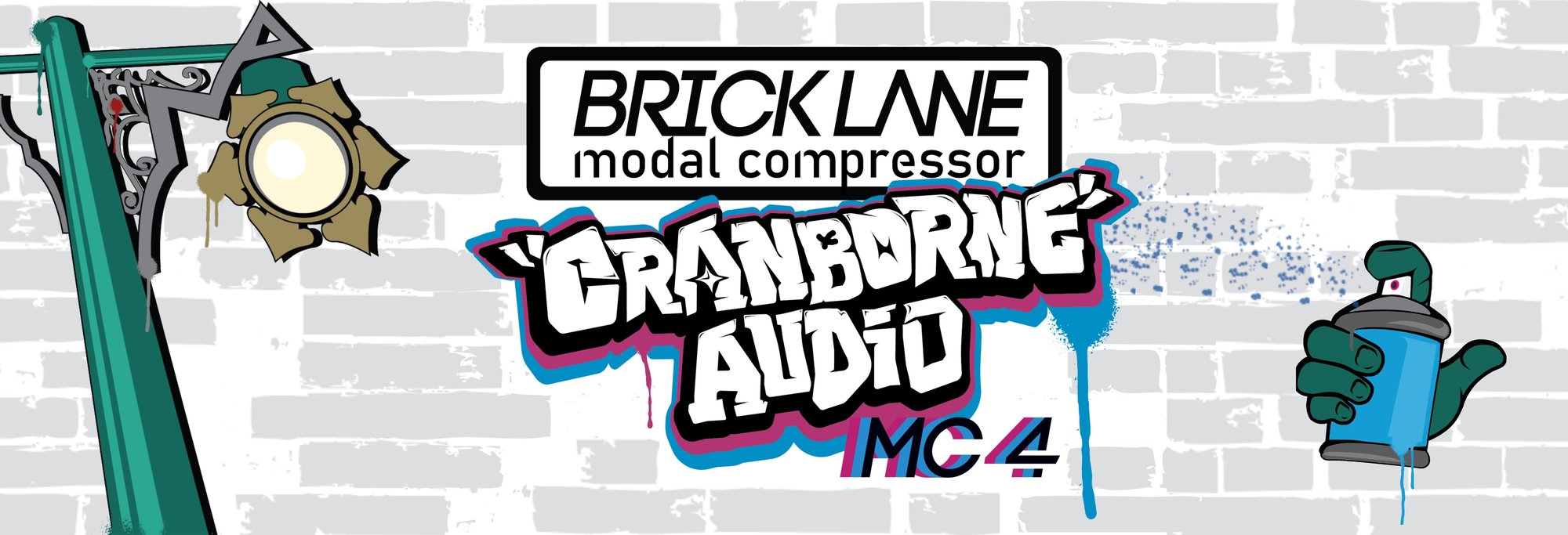 Cranborne Audio Brick Lane MC4 - 4-channel Modal PWM Compressor
